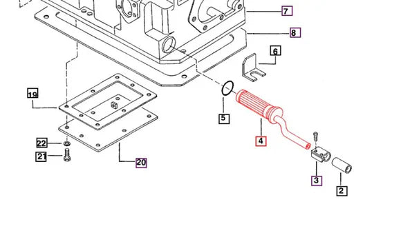 Mahindra Parts - Filter Suction -Hydraulic | Part #003044368R96