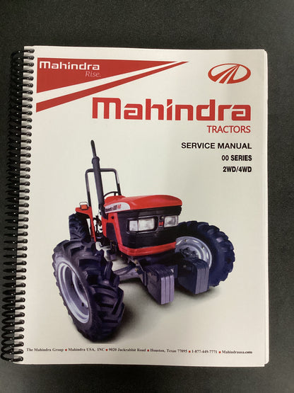 Mahindra Parts - Manual Service 00 Series 2wd/4wd | Part #PMSM002WD4WD