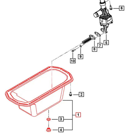 Mahindra Roxor Oil Pan 0303CAB00330N