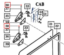 Mahindra Tractor Door Hinge Pin Snap Ring V7082400070