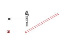 Mahindra Tractor Glow Plug Rail Connector Bar 31B6604100