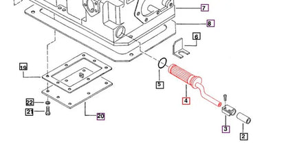 Mahindra Parts - Filter Suction -Hydraulic | Part #003044368R96
