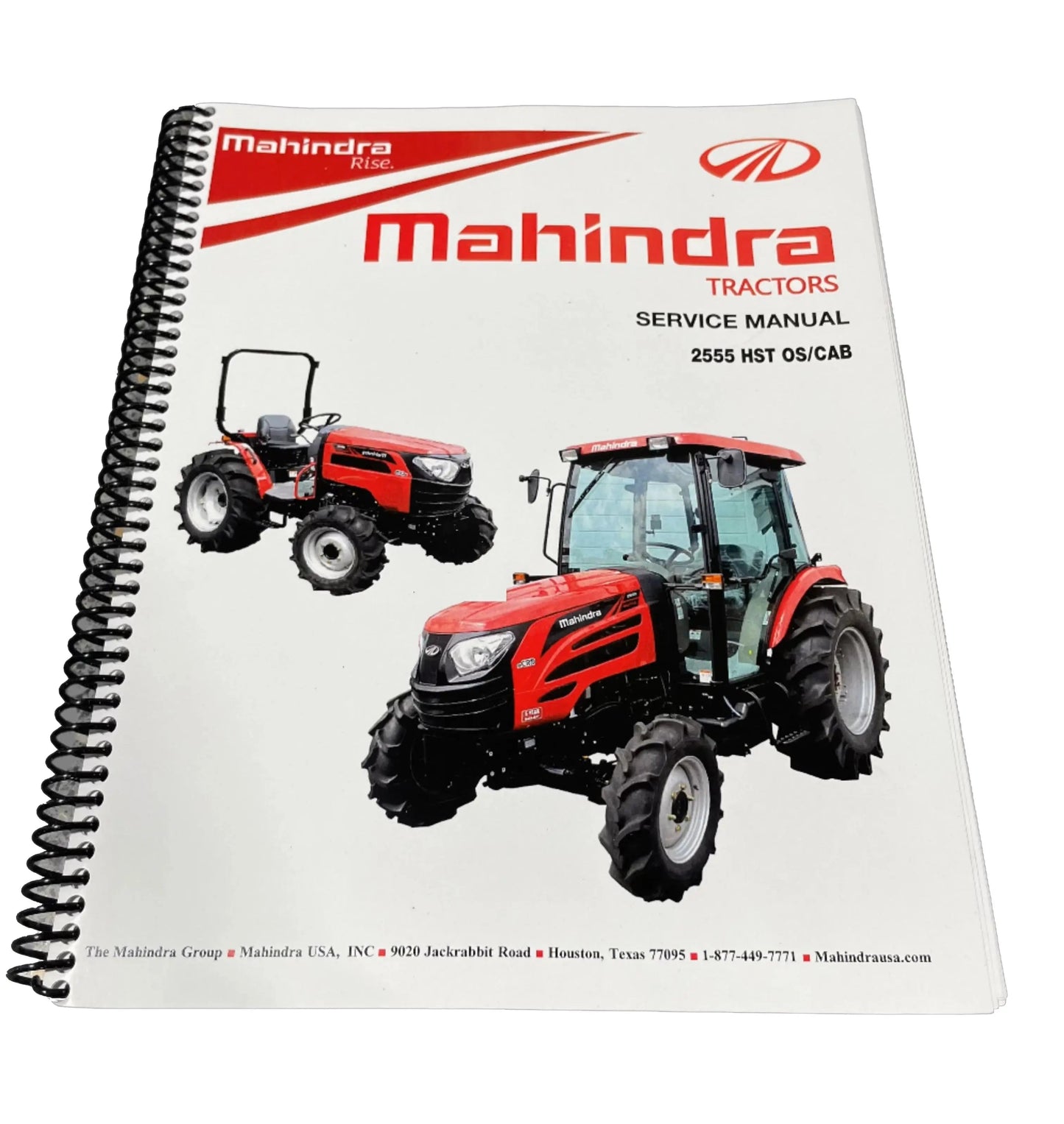 Mahindra Tractor Service Manual Physical Copy - 12289600010