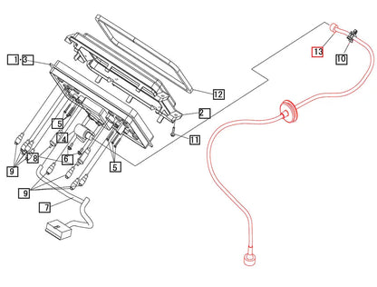 Mahindra Tractor Tachometer Cable 19458606000