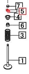 Mahindra Tractor Valve Keeper MD016483