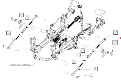 Mahindra Parts - Levelling Kit Compact 60 | Part #CNSB01A03560N