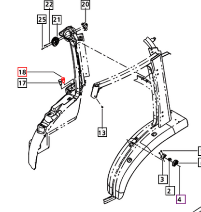 Mahindra Parts - Power Socket | Part #007700786D91