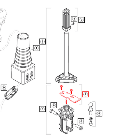 Mahindra Parts - ￢ﾀﾢ Lock Lever Kit | Part #59033011ALO