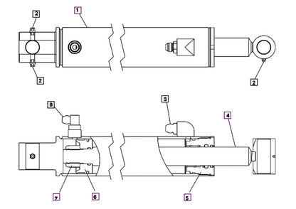 Mahindra Parts - Seal Kit | Part #KMW05902146