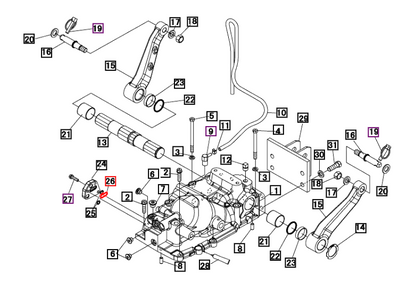 Mahindra Parts - O-Ring | Part #08301100210