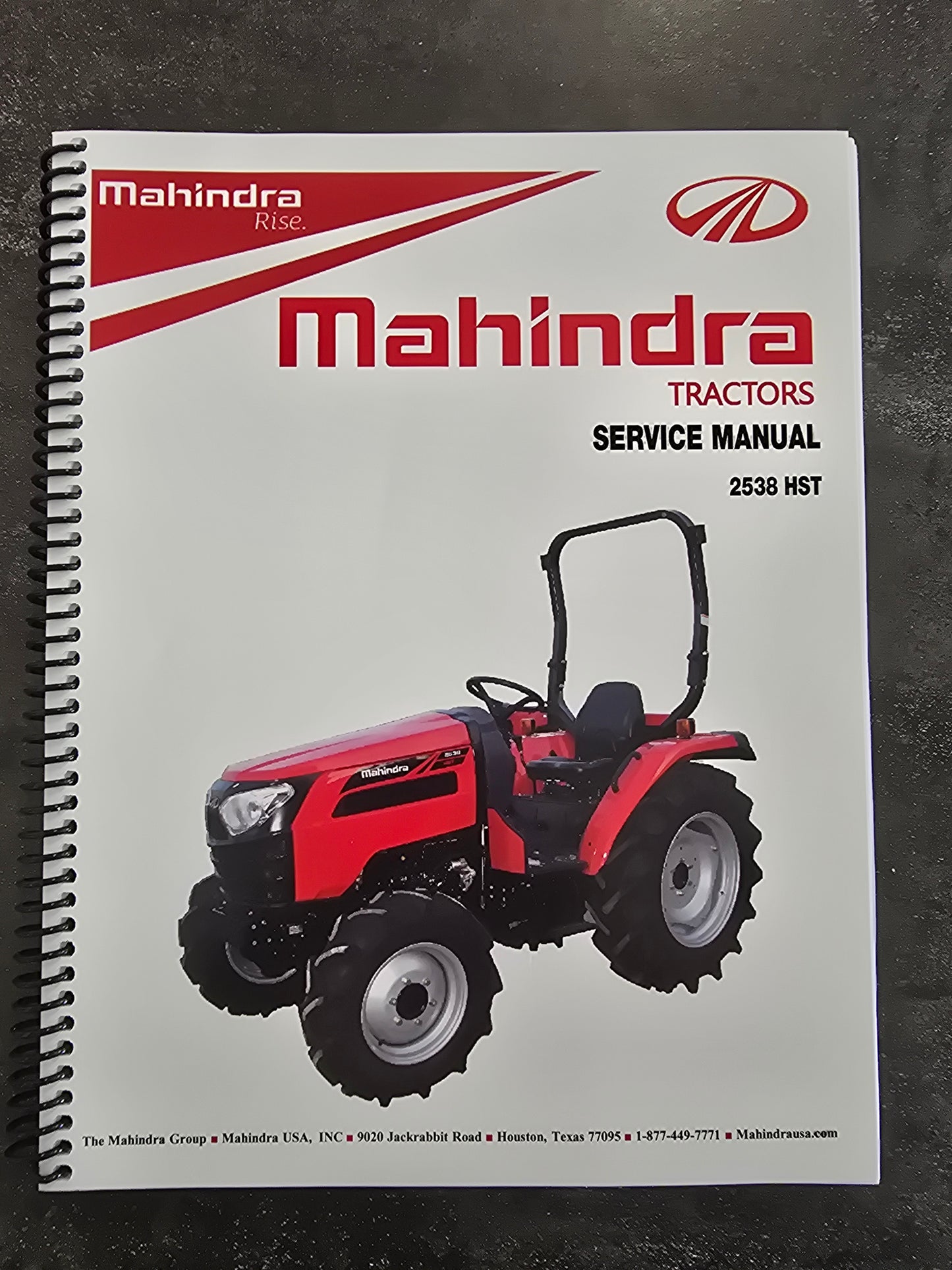 Mahindra Tractor Service Manual 12389600010