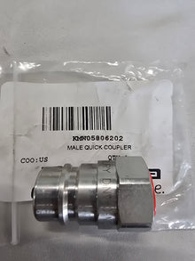 Mahindra Tractor Loader / Backhoe Male Quick Disconnect KMW05806202