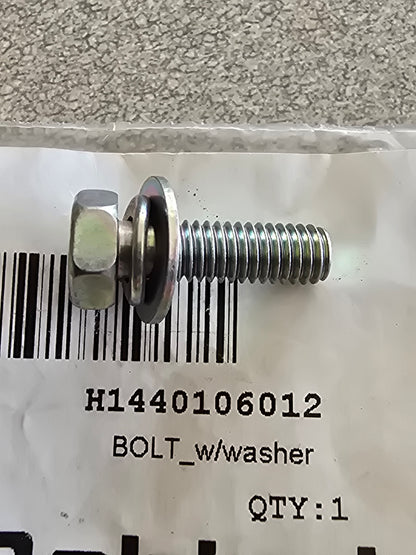 Mahindra Tractor Bolt, W/washer H1440106012