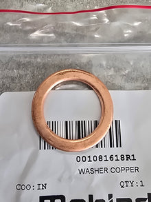 Mahindra Tractor Copper Washer 001081618R1