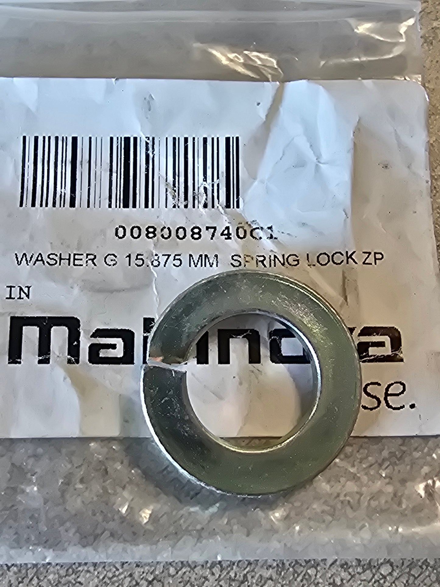 Mahindra Tractor Lock Washer for Wheel Bolt 008008740C1
